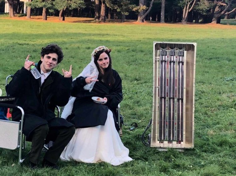 Florence I drink and Timothy Shalame