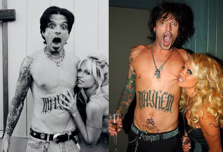 Pamela Anderson and Tommy Lee