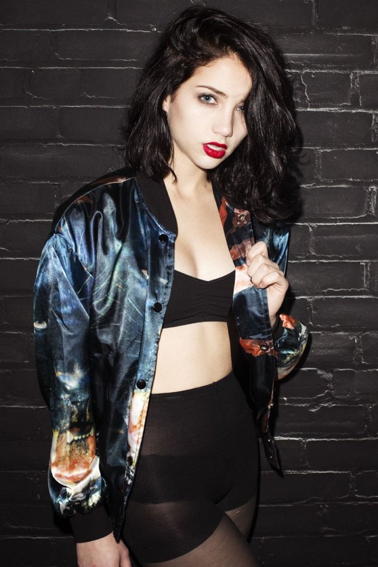 Emily Rudd in underwear