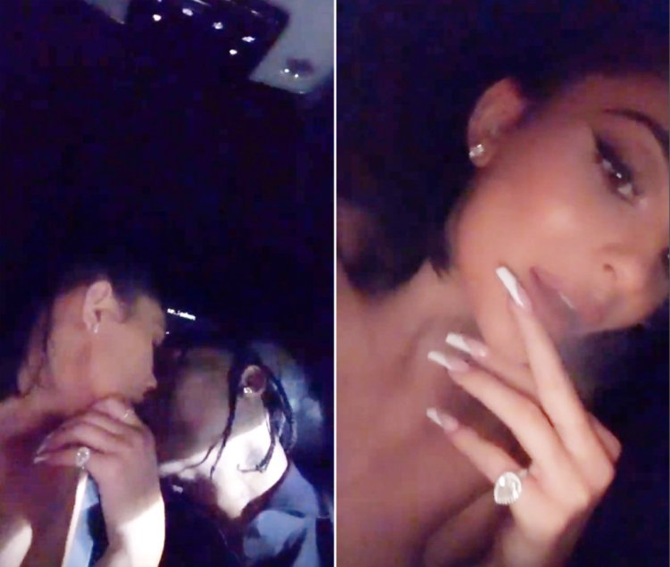 Kylie Jenner Plum with Trevis