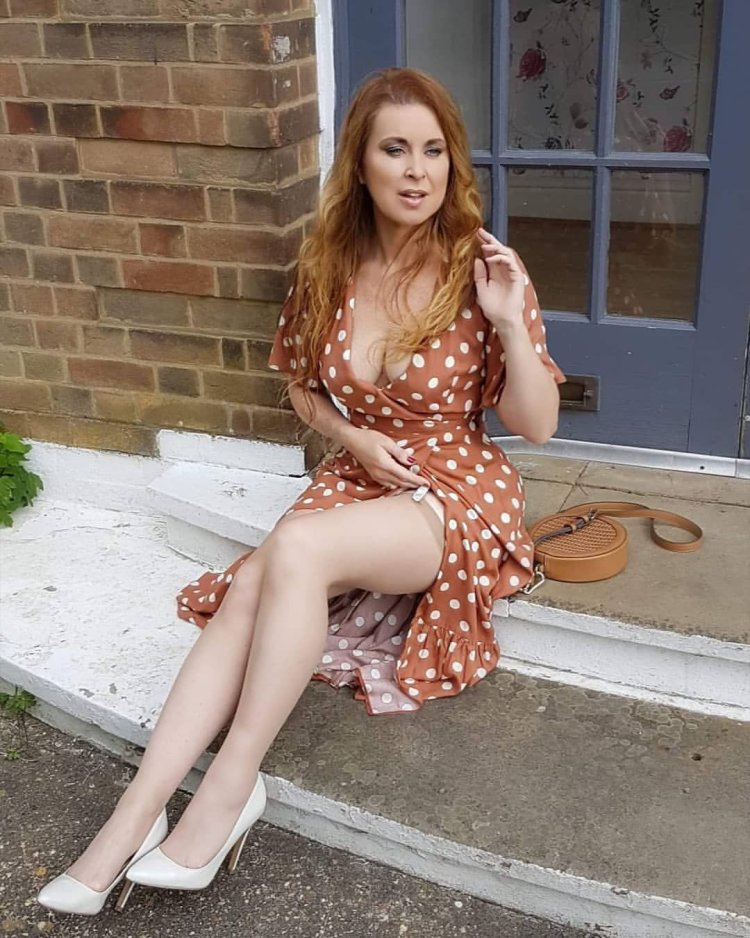 Model Sharon Janney Heels