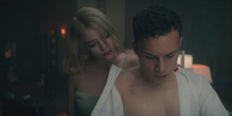 Anya Taylor-Joy and Alexander Skarsgard