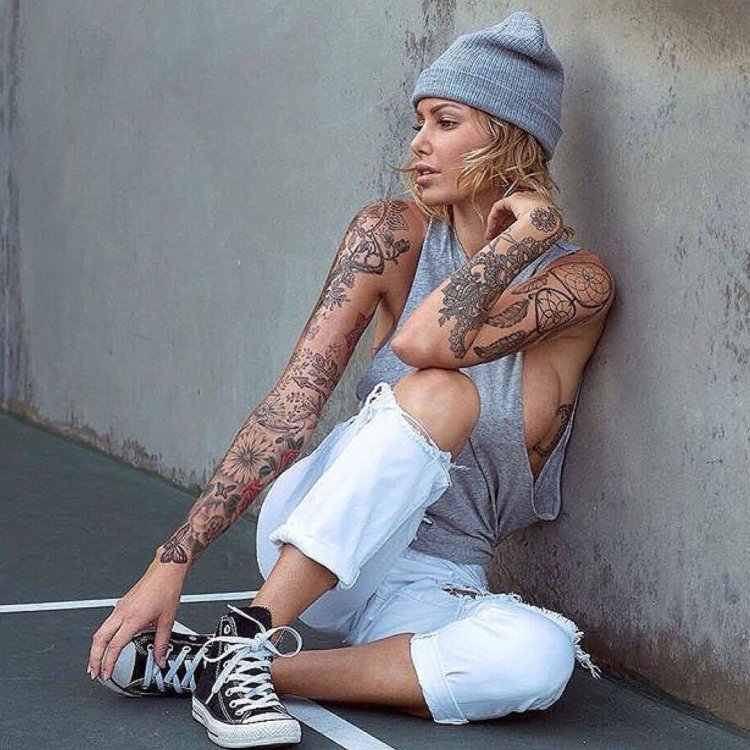 Tina Louise Tattoo Model