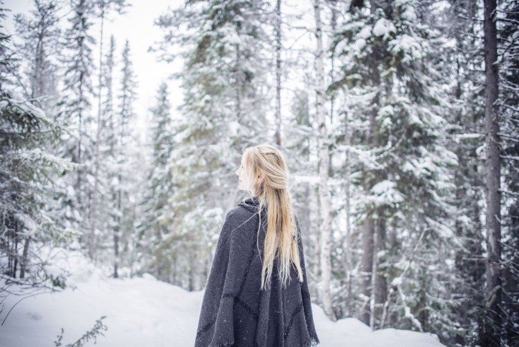 Jonna in winter