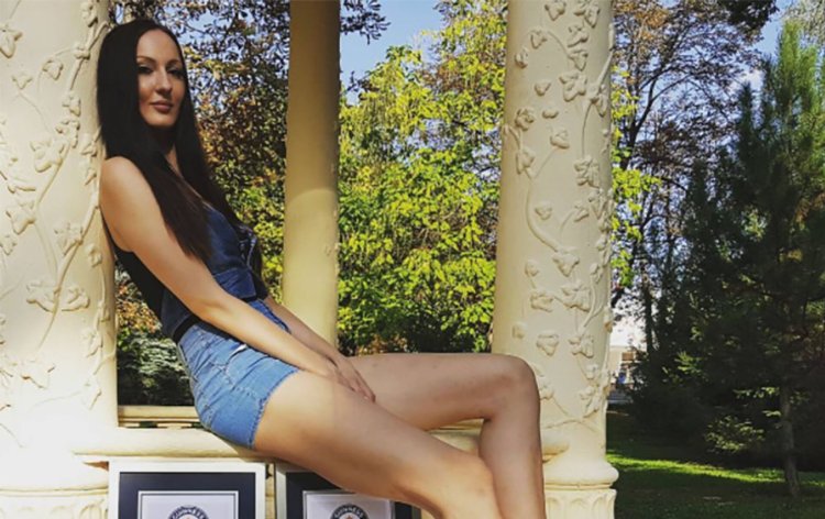 Supermodel Ekaterina Lisina