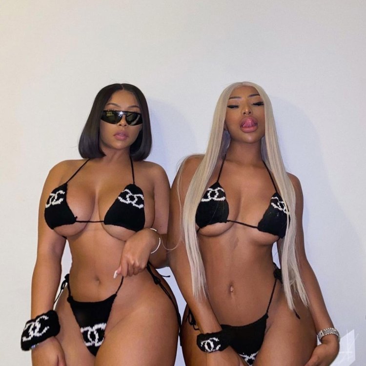 Clermont Twins Kiss sisters