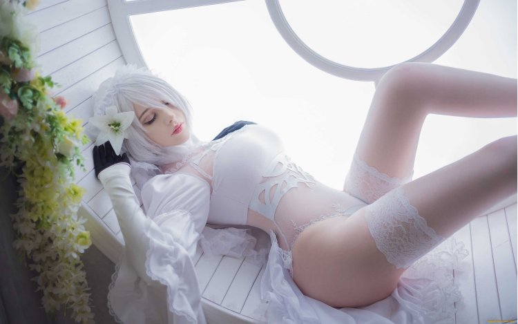 Saya Fox Cosplay 2b