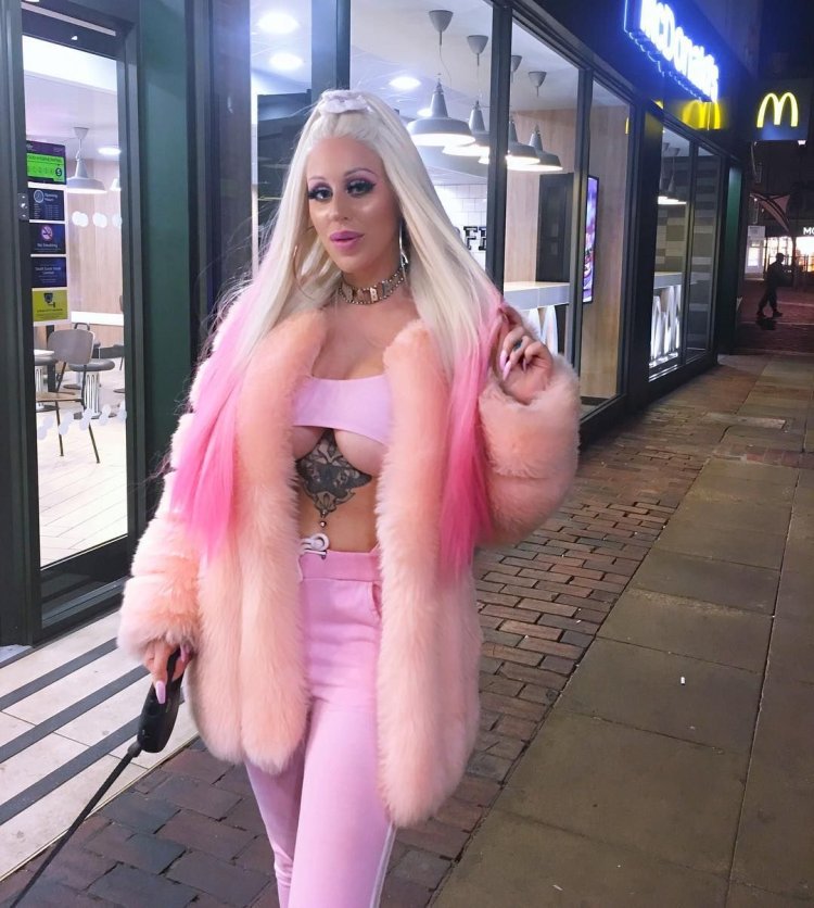 Alicia amira in a dress