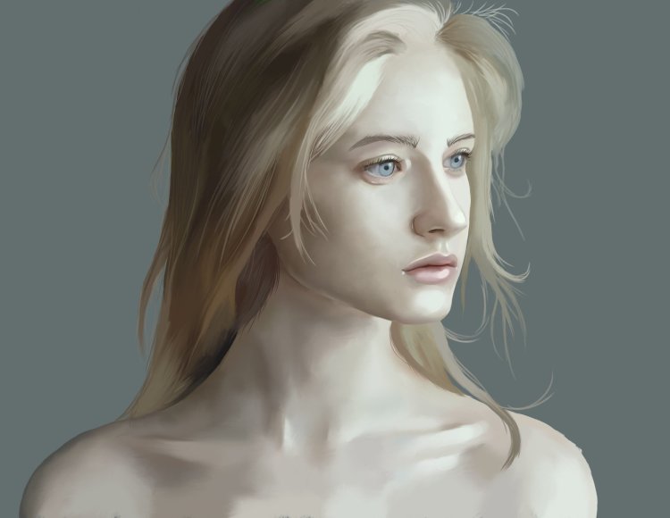 Portrait of three quarters