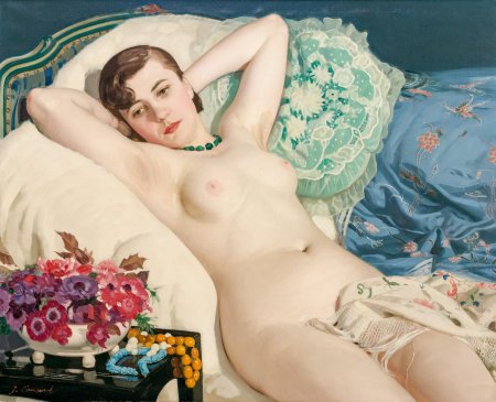 Aristocrats in the style of nude