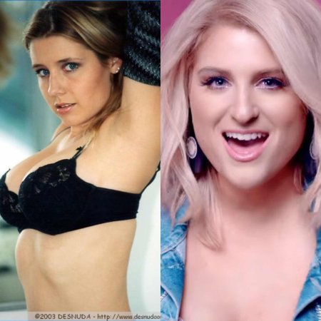 Megan Trainor in a swimsuit