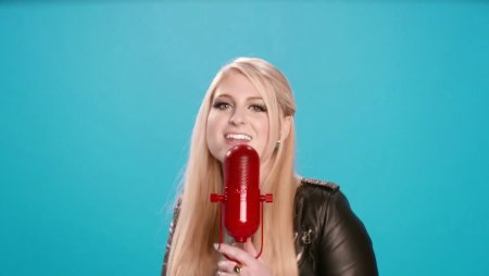 Megan Trainor in pink