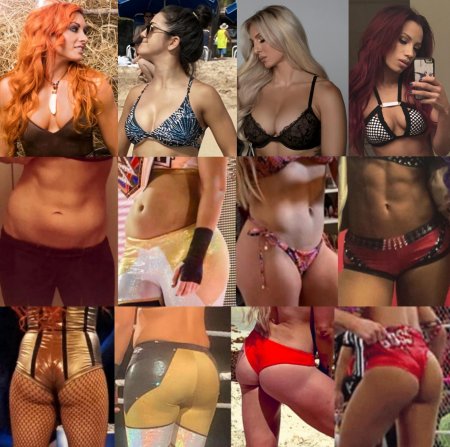 Becky Lynch in a swimsuit