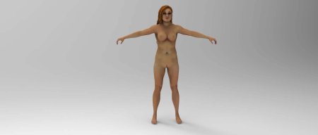 Naked Chloe Karma Lynch without panties