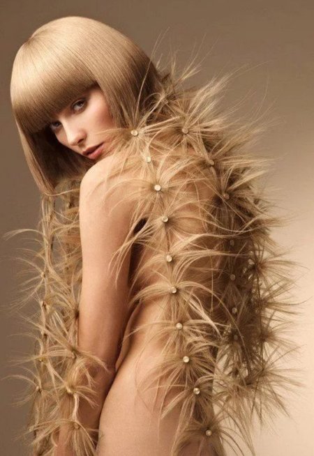 Unusual hairstyles for long hair