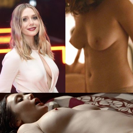 Elizabeth Olsen exposed her chest