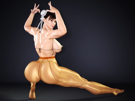 Street Fayiter Chun Lee Big Ass
