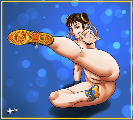 Street Feiter 5 Naked Chun Li