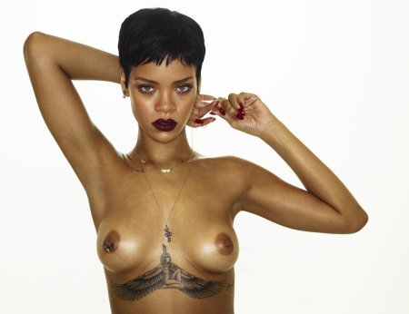 Rihanna naked photo shoots