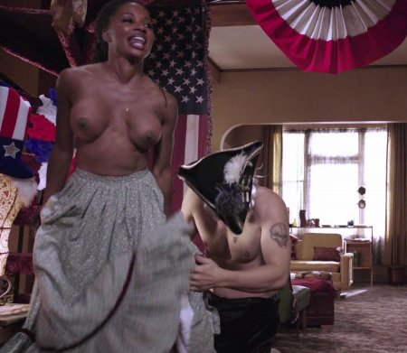 Shanola Hampton Naked chest