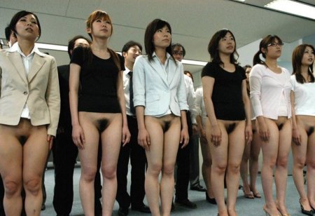 Japanese girls without panties