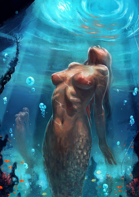 Erotic girls mermaids