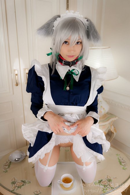 Japanese in cosplay piss