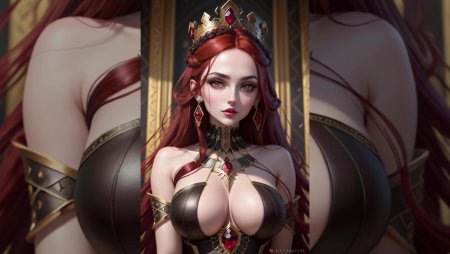 Girls from fantasy neural network buttons ero