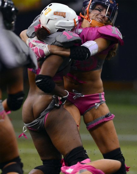 American football women naked