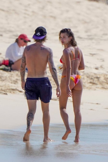 Justin Bieber and Haley Bieber