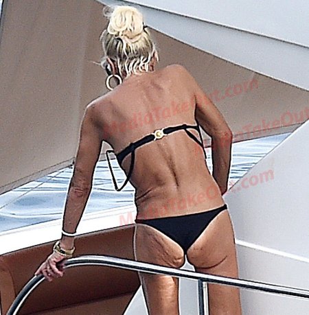 Donatella Versace Topless