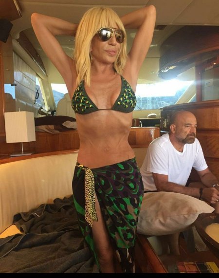 Donatella Versace Figure