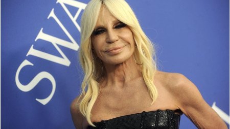 Donatella Versace now