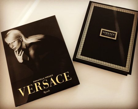 Versace magazine cover