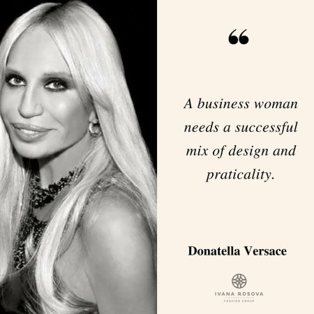 Miss Donatella Versace