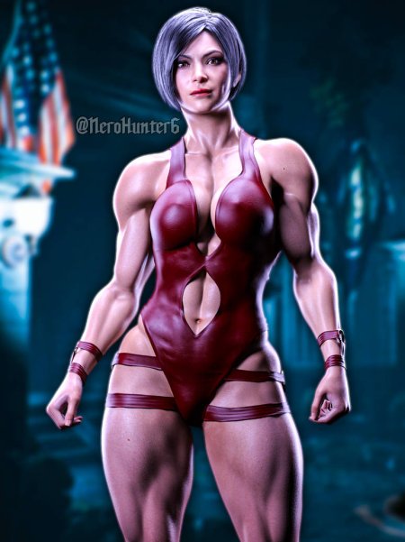 ADA Wong 3D Sexy Uniform