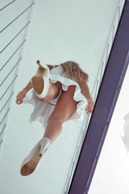 Marsh Tomason without panties