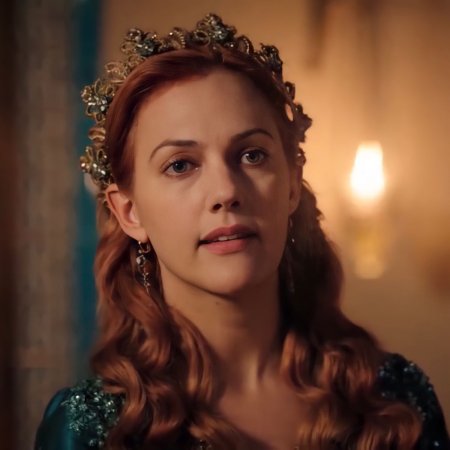 Hourre Sultan on the balcony photo