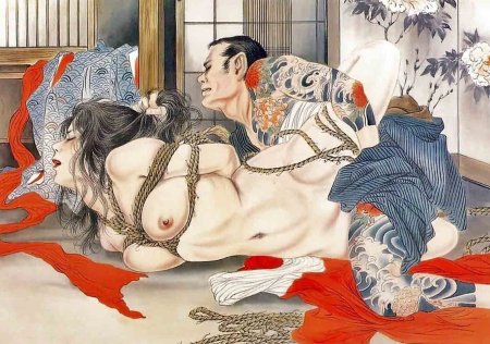Japanese pornographic drawings
