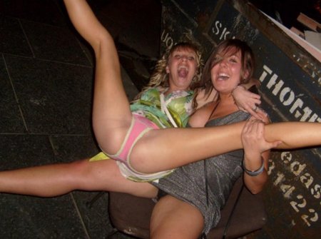 Drunk women from social networks