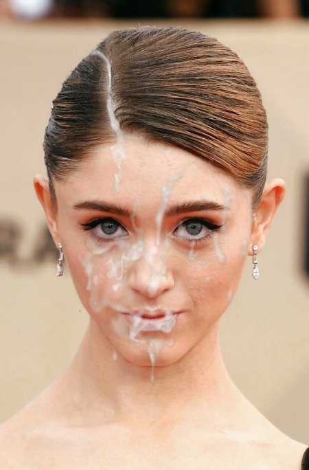 Natalia Dyer Fake Cumshots