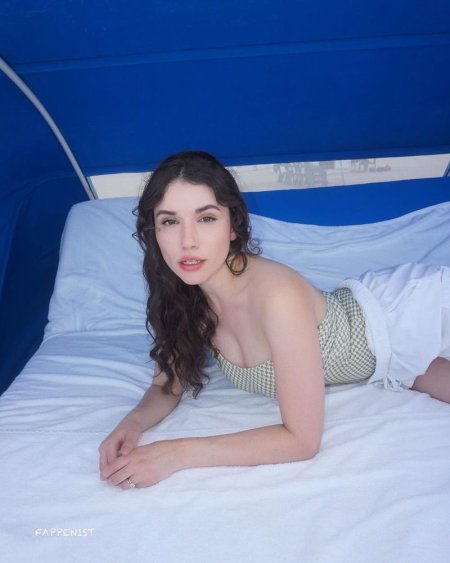 Grace Fulton in a swimsuit