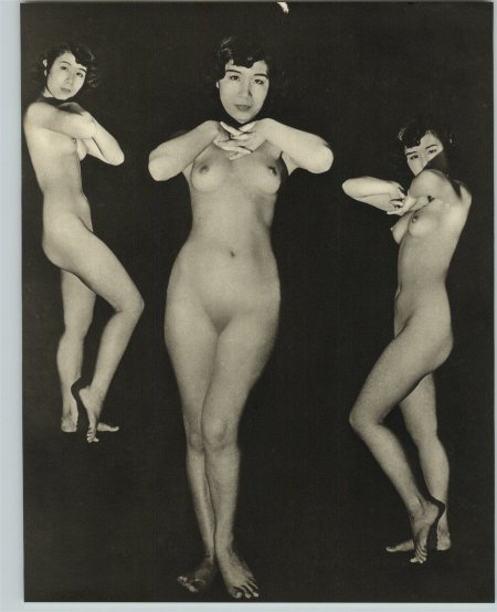 Retro naked women japanese