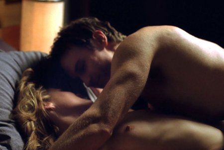 Rachel Taylor naked in the cinema