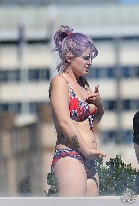 Kelly Osbourne in a bikini