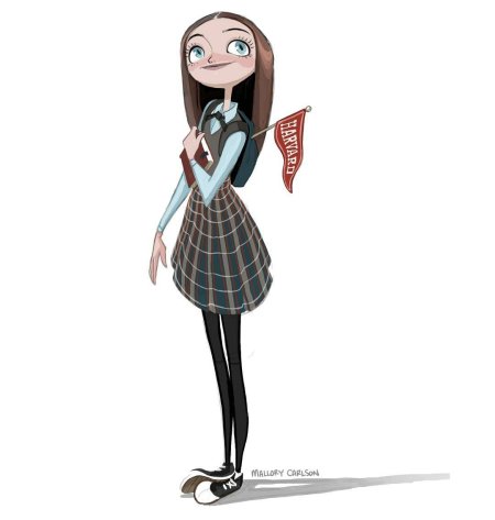 Rory Gilmore drawing