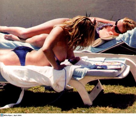 Billy Ailish naked without panties