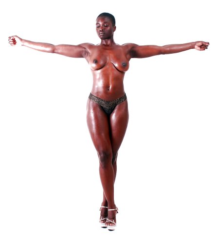 Naked muscular women