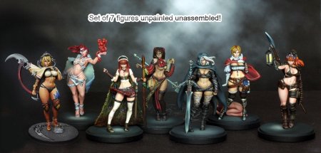 Miniatures of girls