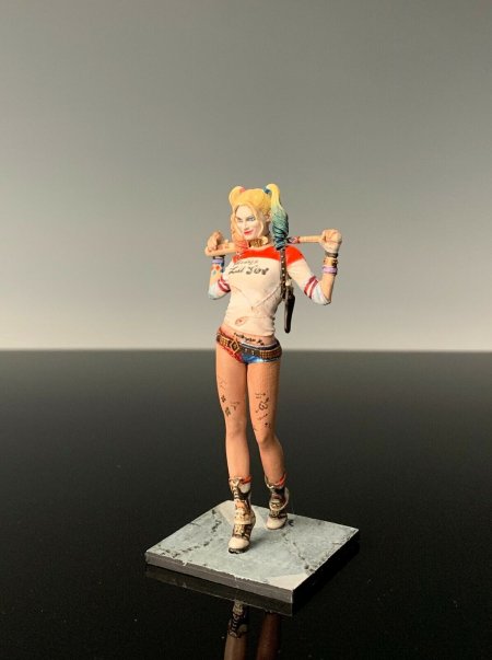 Skateboard Almost Harley Quinn Resin Premium 7.75